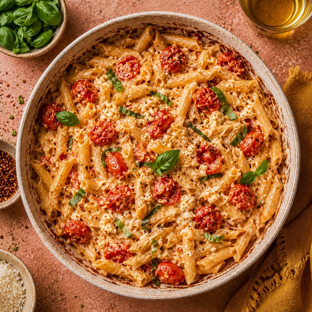 Baked Feta Pasta
