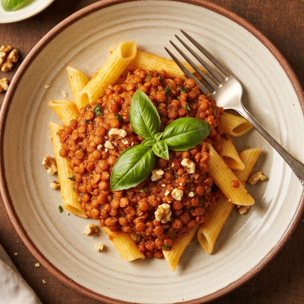 Lentil Bolognese