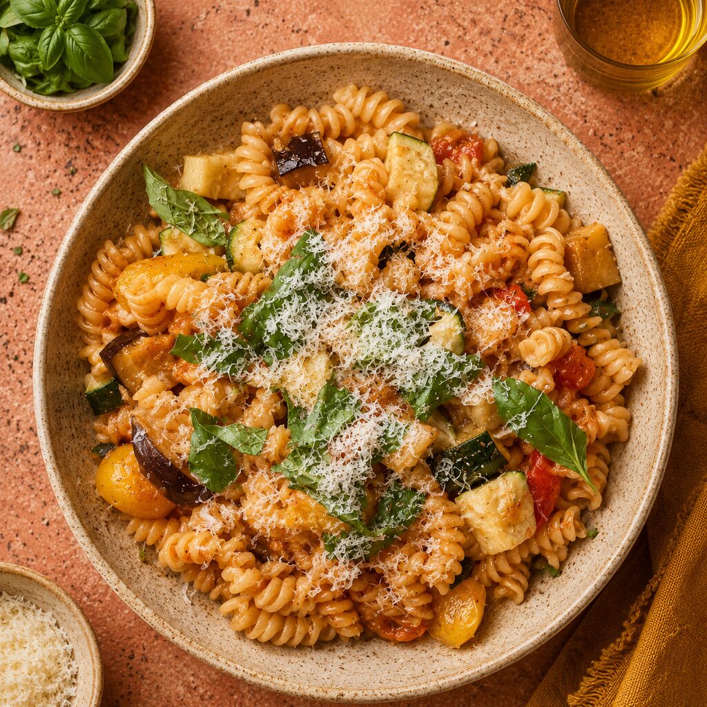 One-Pot Ratatouille Pasta