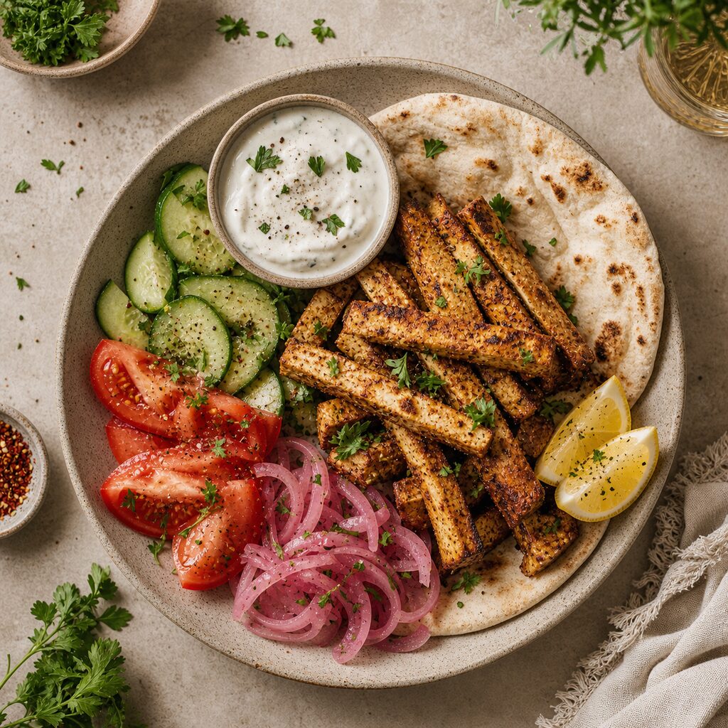 Crispy Tofu Doner